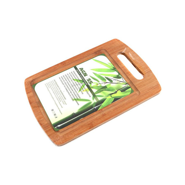 ДОСКА РАЗДЕЛОЧНАЯ AGNESS 30*20*1 СМ БАМБУК (КОР=12ШТ.)
