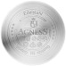КОВШ AGNESS СО СТЕКЛЯННОЙ КРЫШКОЙ, НЕРЖ.СТАЛЬ 1,0Л 14Х7,5СМ