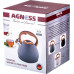 ЧАЙНИК AGNESS СО СВИСТКОМ 3,0 Л ТЕРМОАККУМУЛИРУЮЩЕЕ ДНО, ИНДУКЦИЯ (КОР=6ШТ