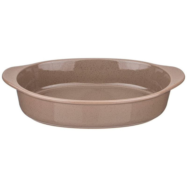БЛЮДО ДЛЯ ЗАПЕКАНИЯ AGNESS MODERN KITCHEN ОВАЛЬНОЕ СЕРОЕ 37*23*8 СМ