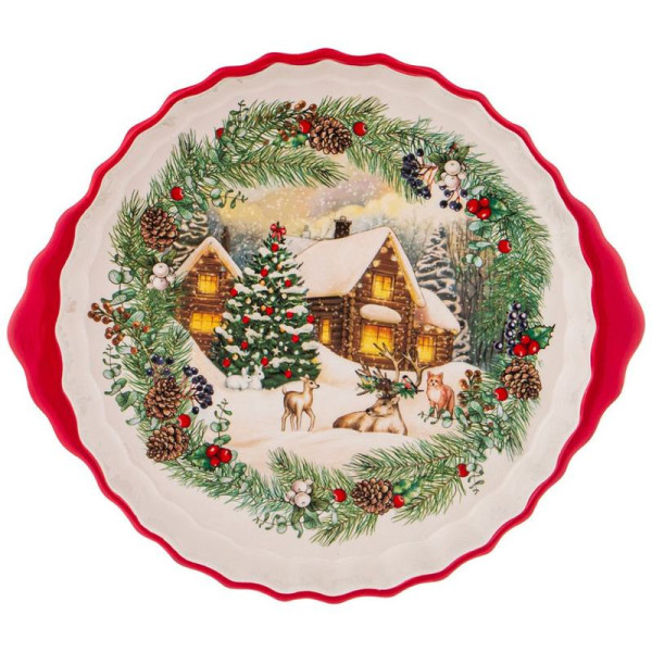 БЛЮДО-ШУБНИЦА 29*25*4,5 СМ. (КОР=16ШТ.)