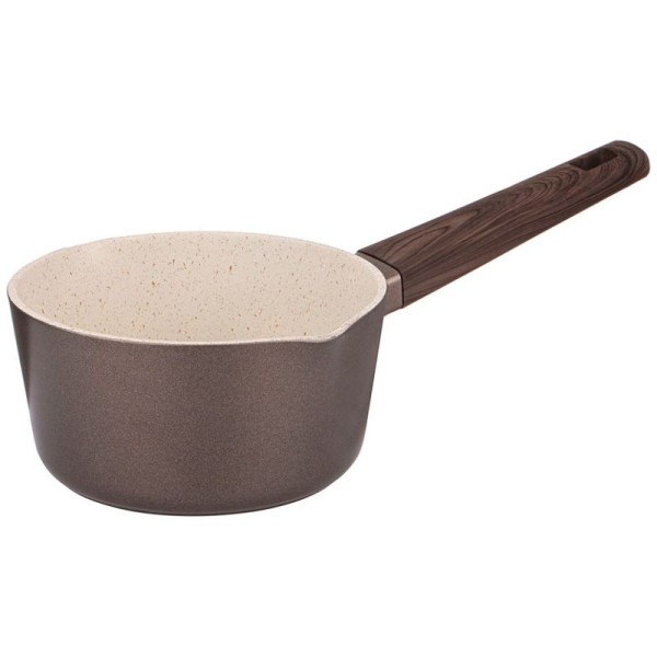 КОВШ AGNESS SPICY С МРАМОРНЫМ АНТИПРИГАР.ПОКРЫТИЕМ 16*8.5 СМ