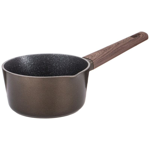 КОВШ AGNESS SPICY С МРАМОРНЫМ АНТИПРИГАР.ПОКРЫТИЕМ 16*8.5 СМ