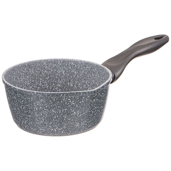 КОВШ AGNESS NATURAL STONE С ГРАНИТНЫМ АНТИПРИГАРНЫМ ПОКРЫТИЕМ16*7.5 СМ