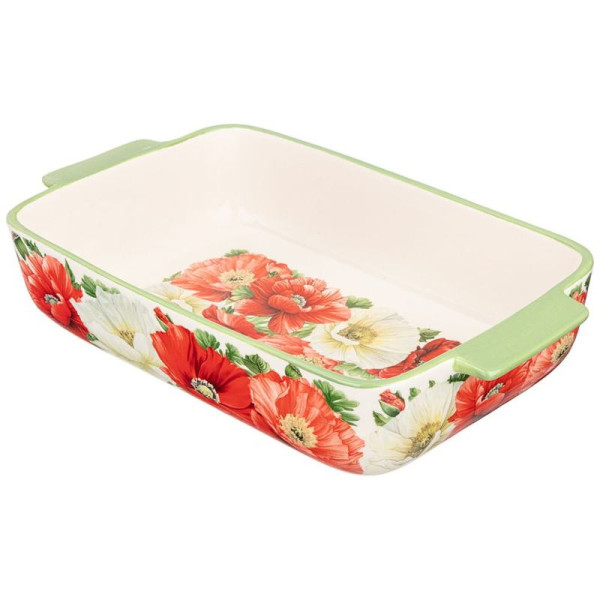 БЛЮДО ДЛЯ ЗАПЕКАНИЯ AGNESS МАКИ ПРЯМОУГ. 33,5*19,5*7,5 СМ