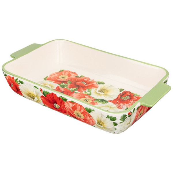 БЛЮДО ДЛЯ ЗАПЕКАНИЯ AGNESS МАКИ ПРЯМОУГ. 39*22,5*7,5 СМ
