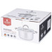 КАСТРЮЛЯ AGNESS CLASSIC СО СТЕКЛЯННОЙ КРЫШКОЙ 3,1 Л. 20X11,5 СМ