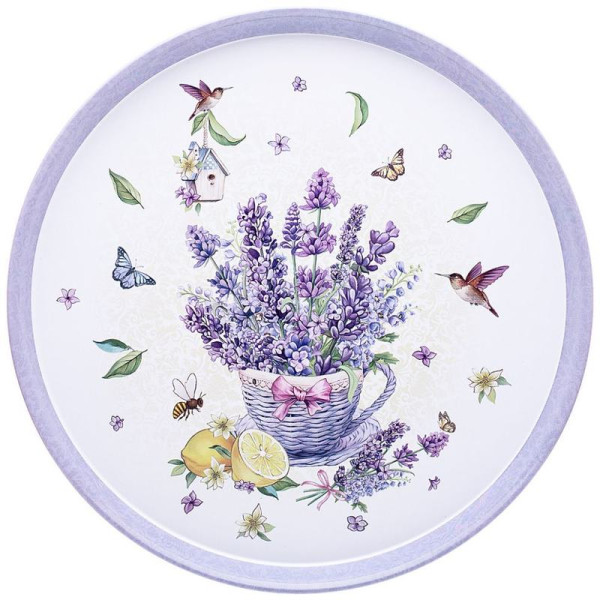 ПОДНОС СЕРВИРОВОЧНЫЙ AGNESS 33*2,1 СМ