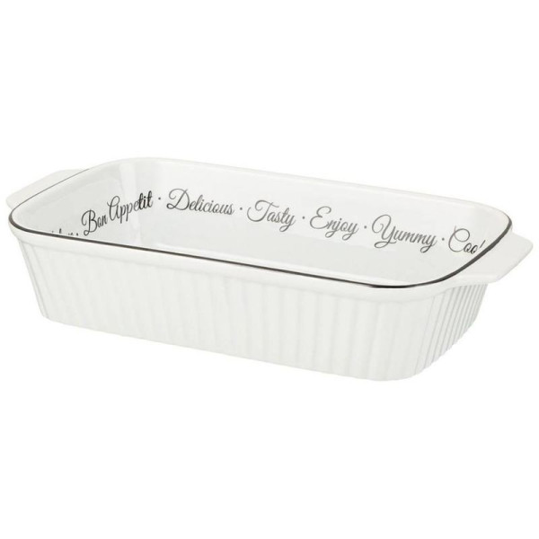 БЛЮДО ДЛЯ ЗАПЕКАНИЯ AGNESS BON APPETIT ПРЯМОУГ 28*14*5,5СМ