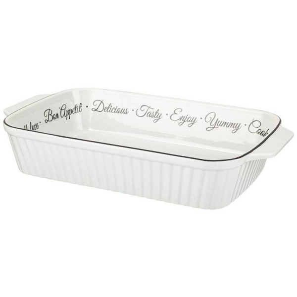 БЛЮДО ДЛЯ ЗАПЕКАНИЯ AGNESS BON APPETIT ПРЯМОУГ 35*20*6,5СМ