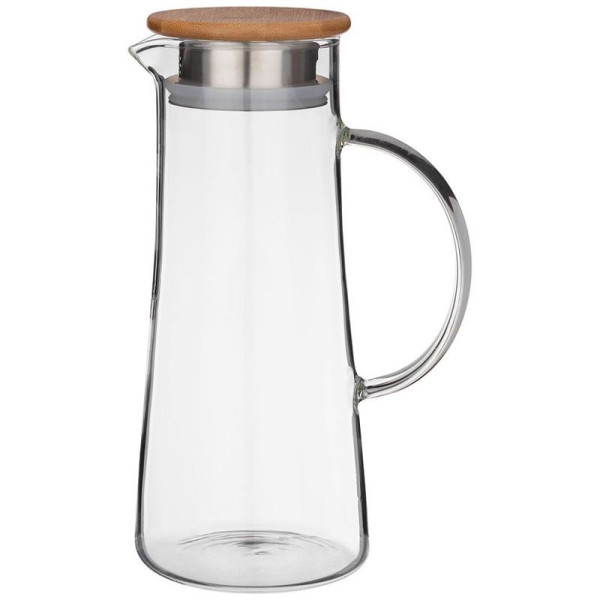 КУВШИН AGNESS NATIVE 1400 МЛ ЖАРОПРОЧНОЕ БОРОСИЛИКАТНОЕ СТЕКЛО