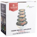 НАБОР МИСКИ С КРЫШКОЙ AGNESS МАКИ, 10 ПРЕДМЕТОВ, 150/250/450/630/1150 МЛ