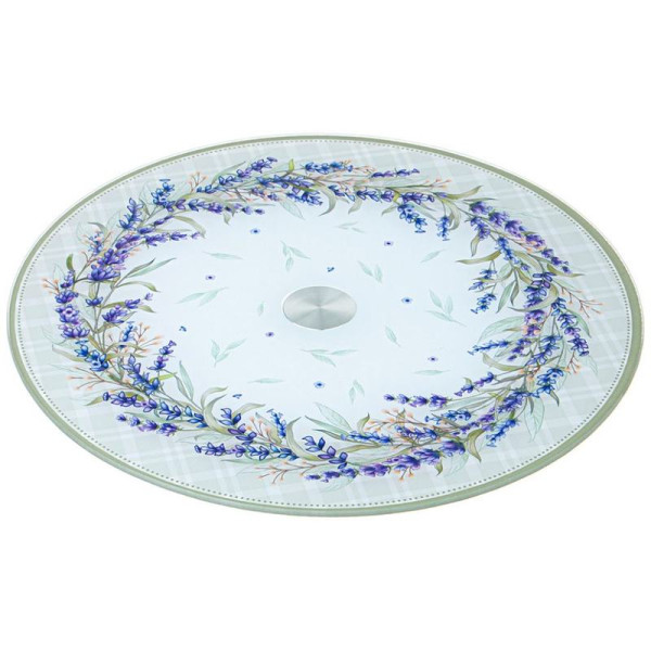 ТОРТОВНИЦА ВРАЩАЮЩАЯСЯ ДУША ПРОВАНСА ДИАМЕТР=32 СМ.ВЫСОТА=3 СМ.(КОР=12ШТ.)